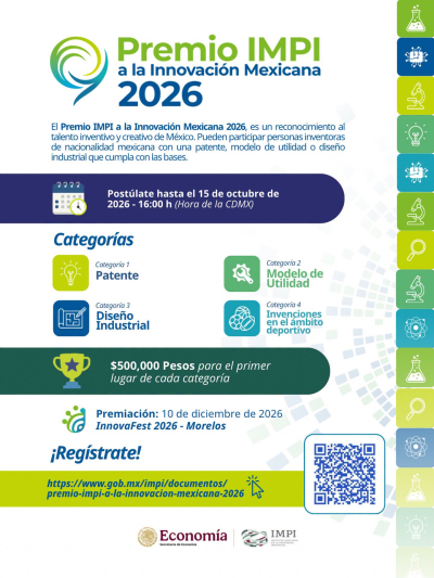 Premio IMPI a la Innovación Mexicana 2026